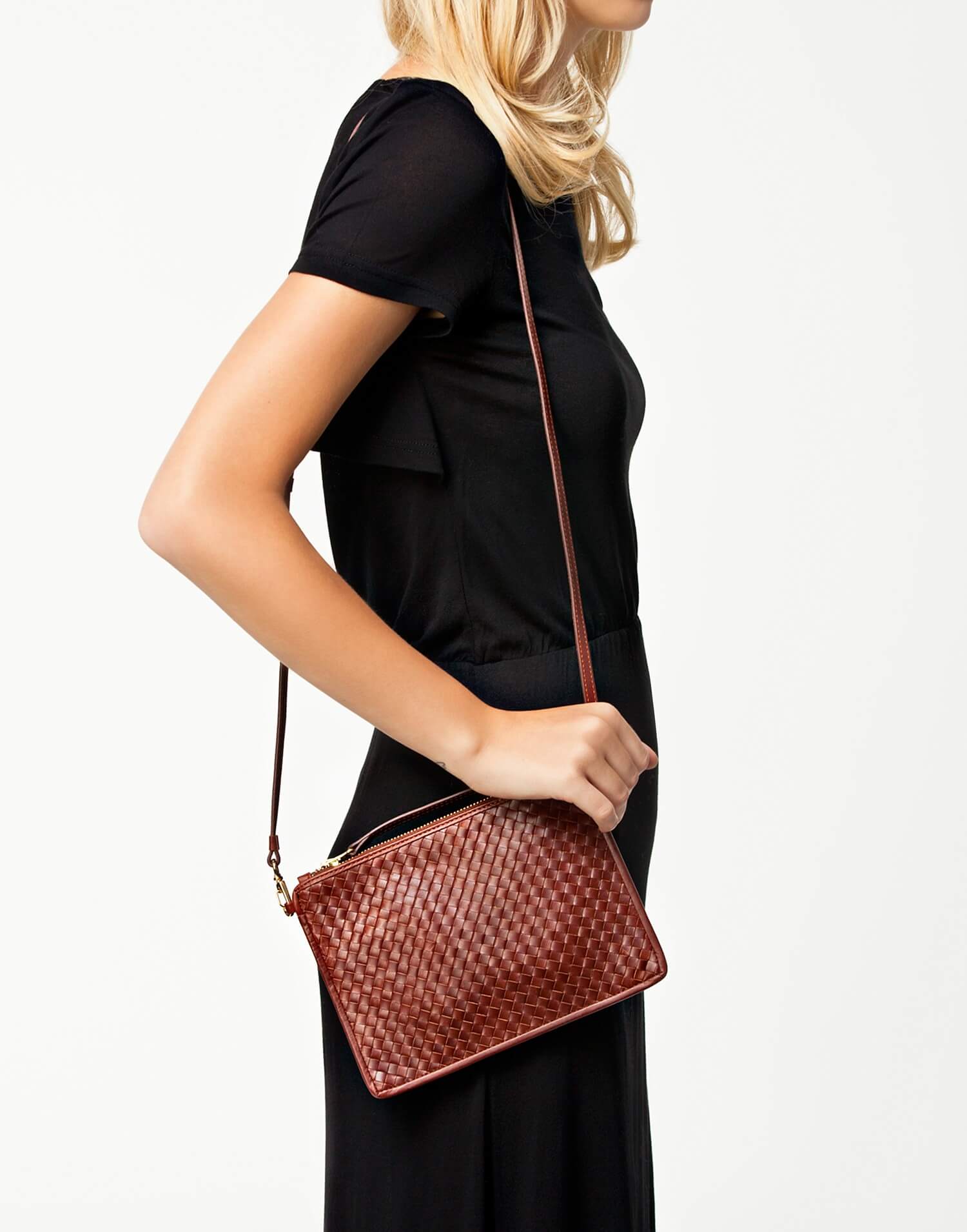 کیف بافت چرم Alanya